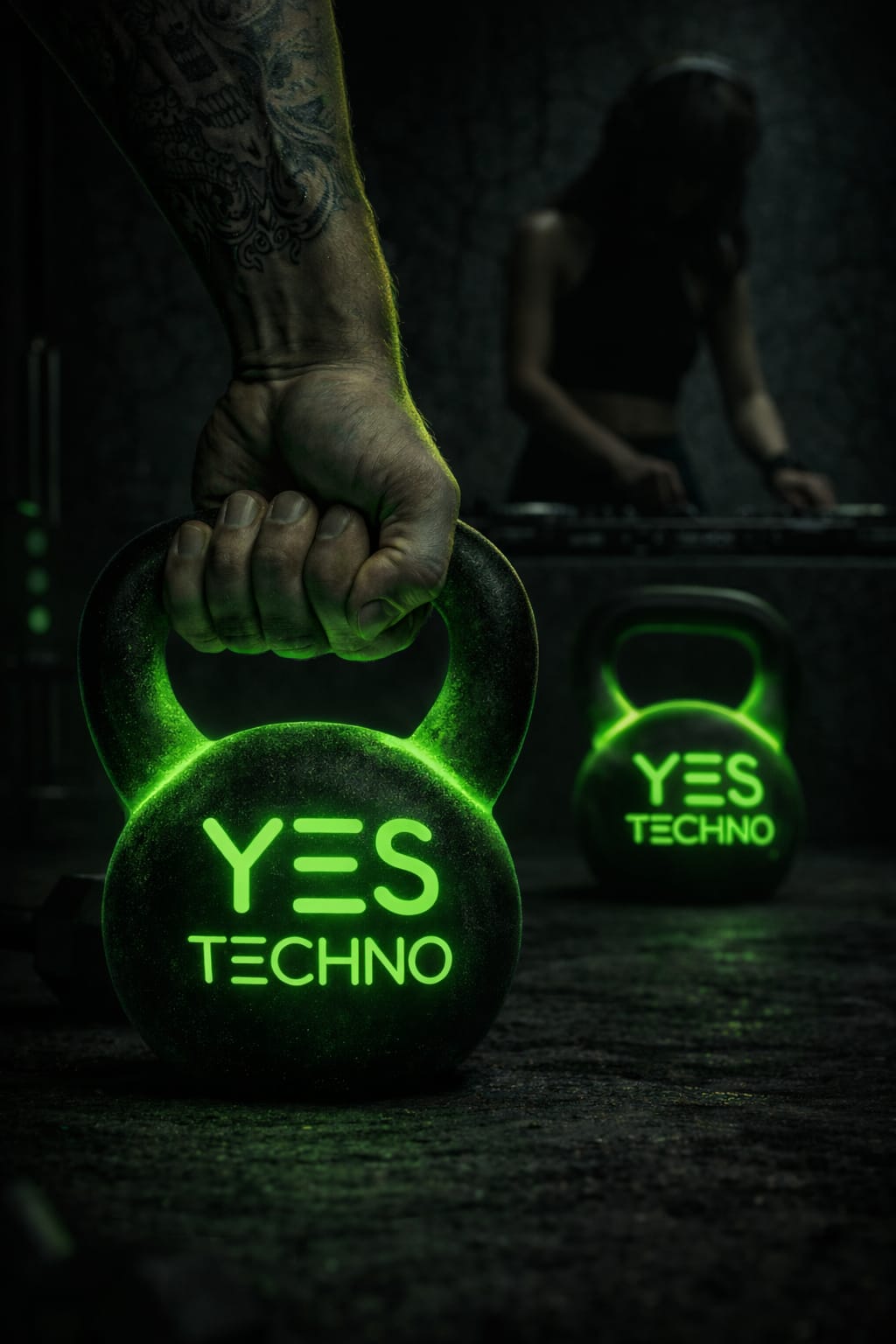 YΞS Techno visuel 2